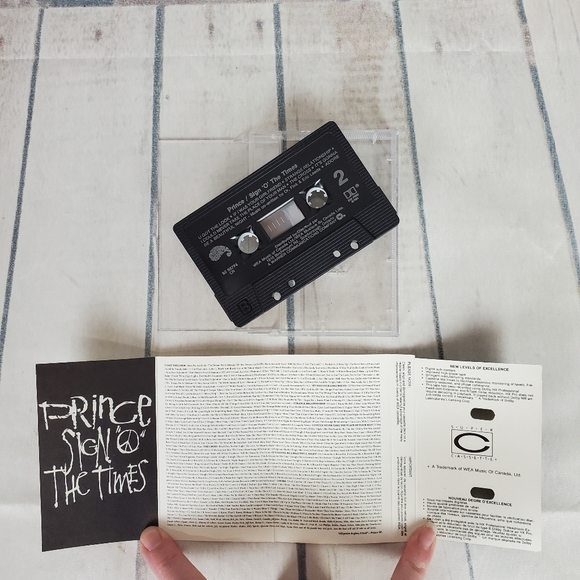 Vintage 1987 Prince Sign O The Times Cassette - Picture 9 of 16